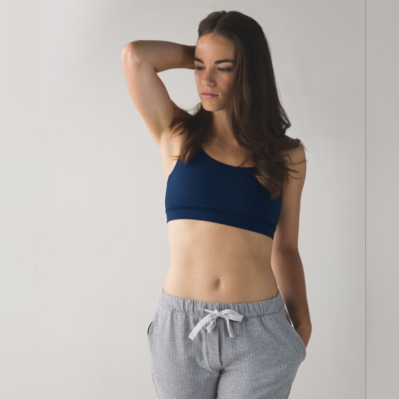 lululemon athletica Other - LULULEMON Energy Bra B-C Cup True Navy Blue Medium Support SIZE 6